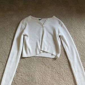Brandy Melville white long sleeve